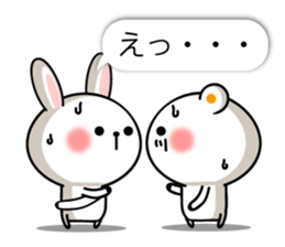 Usa and Kuma sticker #11058658