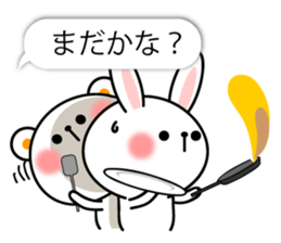 Usa and Kuma sticker #11058662