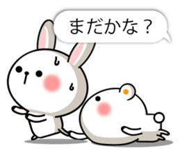 Usa and Kuma sticker #11058663