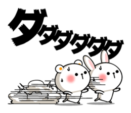 Usa and Kuma sticker #11058667