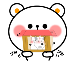 Usa and Kuma sticker #11058670