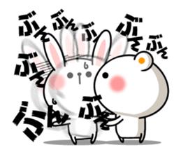 Usa and Kuma sticker #11058671