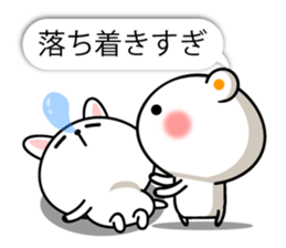 Usa and Kuma sticker #11058678