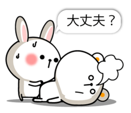 Usa and Kuma sticker #11058679