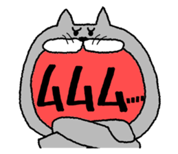 Cat cat  chat sticker #11059060