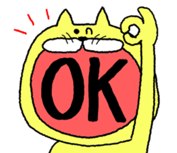 Cat cat  chat sticker #11059066