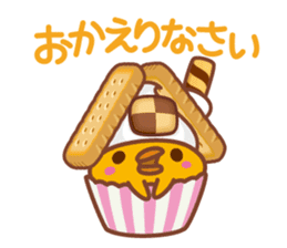 Croissant poodle sticker #11059499