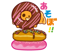 Croissant poodle sticker #11059500