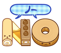 Croissant poodle sticker #11059505