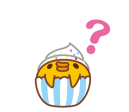 Croissant poodle sticker #11059506