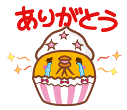 Croissant poodle sticker #11059512