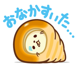 Croissant poodle sticker #11059524