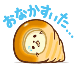 Croissant poodle sticker #11059524