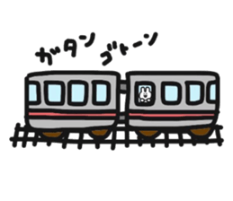 Rabbit like travel sticker #11060088