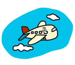 Rabbit like travel sticker #11060090