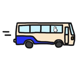 Rabbit like travel sticker #11060092