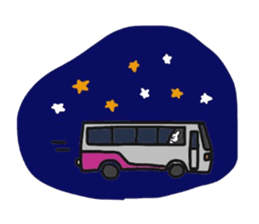 Rabbit like travel sticker #11060093