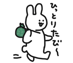 Rabbit like travel sticker #11060105