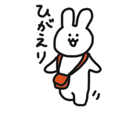 Rabbit like travel sticker #11060106