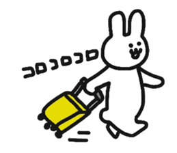 Rabbit like travel sticker #11060109