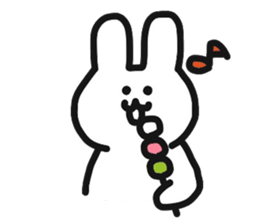 Rabbit like travel sticker #11060111