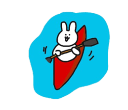 Rabbit like travel sticker #11060112