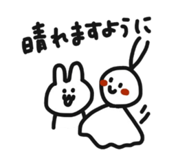 Rabbit like travel sticker #11060114