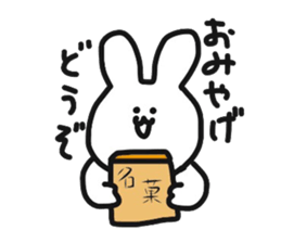 Rabbit like travel sticker #11060116