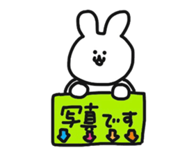 Rabbit like travel sticker #11060119
