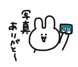 Rabbit like travel sticker #11060120