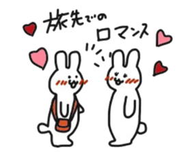 Rabbit like travel sticker #11060121
