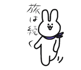 Rabbit like travel sticker #11060127