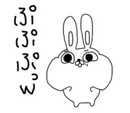 Rabbit:pa-chi pa-chi sticker #11060129