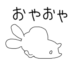Rabbit:pa-chi pa-chi sticker #11060134