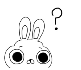 Rabbit:pa-chi pa-chi sticker #11060140