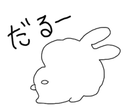 Rabbit:pa-chi pa-chi sticker #11060144
