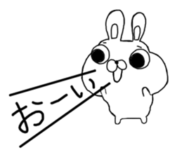 Rabbit:pa-chi pa-chi sticker #11060146