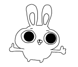 Rabbit:pa-chi pa-chi sticker #11060156