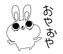 Rabbit:pa-chi pa-chi sticker #11060160