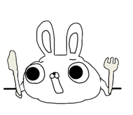 Rabbit:pa-chi pa-chi sticker #11060161