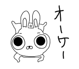 Rabbit:pa-chi pa-chi sticker #11060166