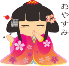 Japanese small princess sticker #11060178