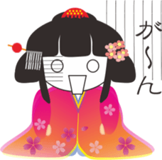 Japanese small princess sticker #11060192