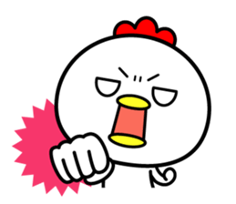 Pleasant bird 3 sticker #11060279