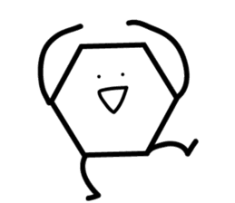 Cyclohexane sticker #11061208