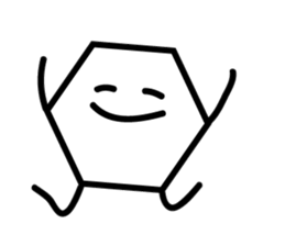 Cyclohexane sticker #11061211