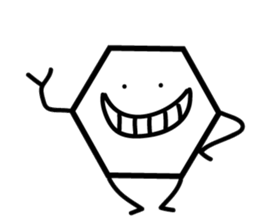 Cyclohexane sticker #11061212