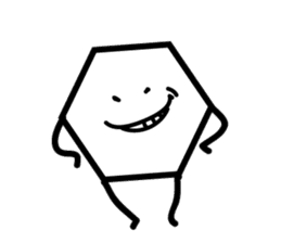 Cyclohexane sticker #11061215