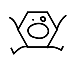 Cyclohexane sticker #11061219