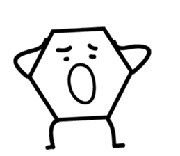 Cyclohexane sticker #11061241